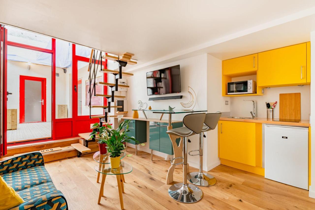 Beige Hospitalite - Elia Love Loft Centre Ville แซงต์-เอเตียน ภายนอก รูปภาพ